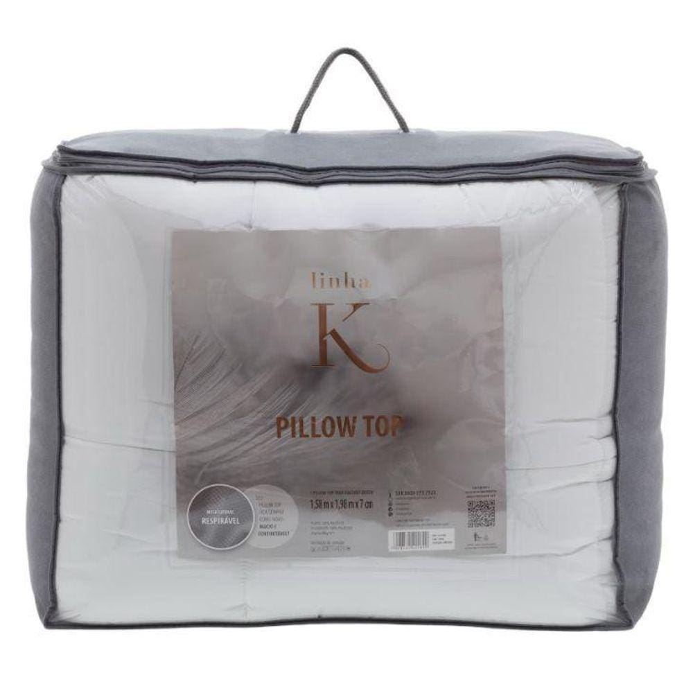 Pillow Top Casal Linha K Kacyumara