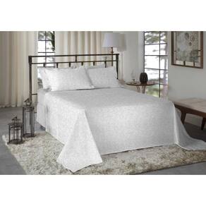 Jogo De Cama Queen Size 300 Fios Nova America - Brenda 7356