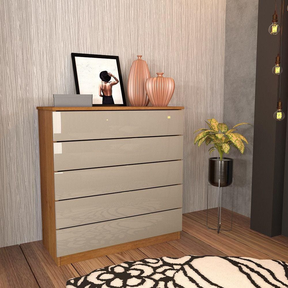 Cômoda 5 Gavetas MDF Premium Tcil
