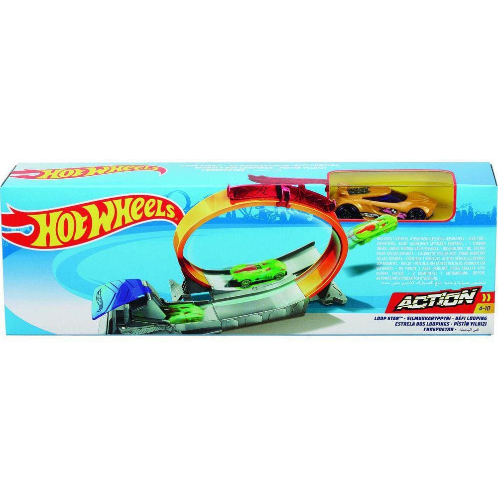 Hot Wheels Pista E Acessorio Pista De Acrobacia