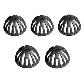 Kit 5 Ralos Semi Esférico Tipo Abacaxi 150mm Diâmetro 6 Pol