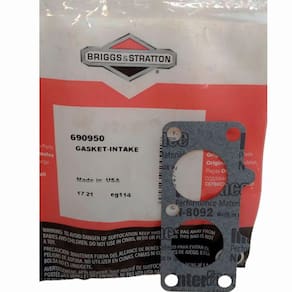 Junta Tubo Admissão Carburador Para Motor MT Vanguard 23HP Briggs & Stratton 690950