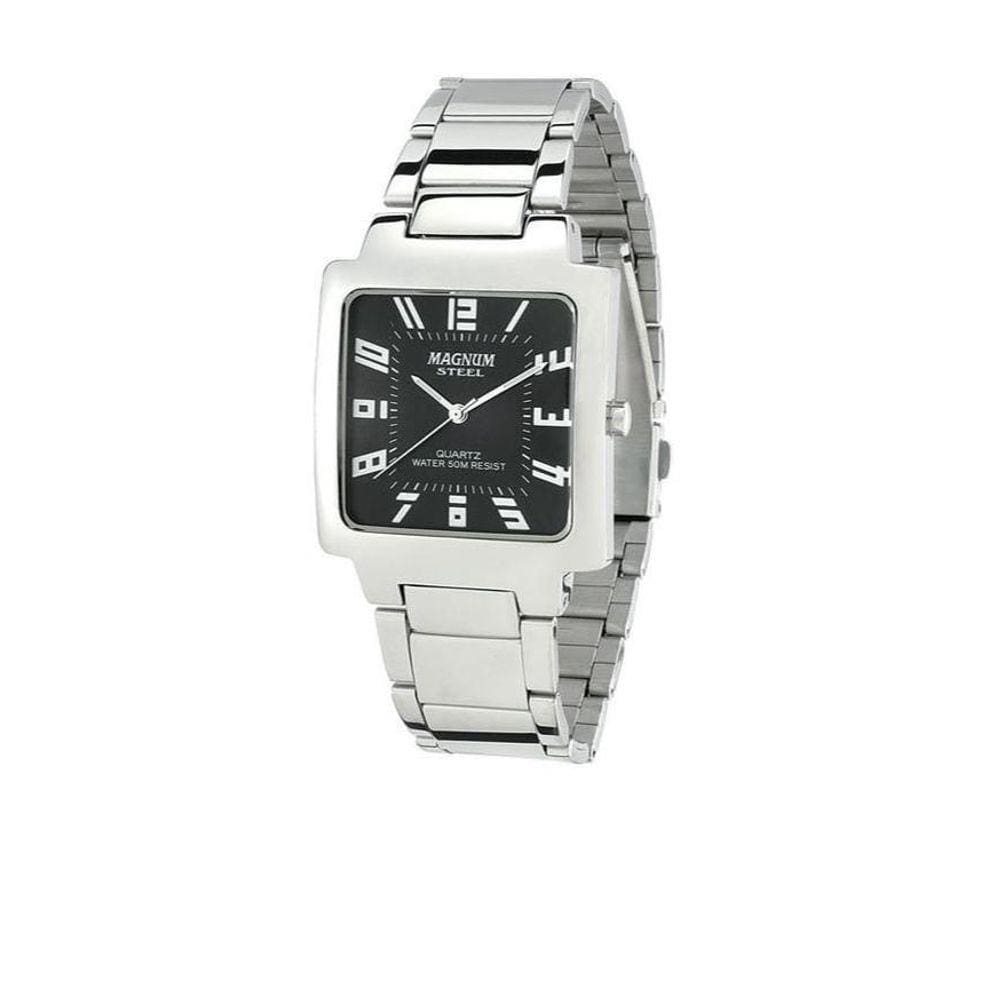 Relógio Masculino Prata Magnum Business Ma20616T