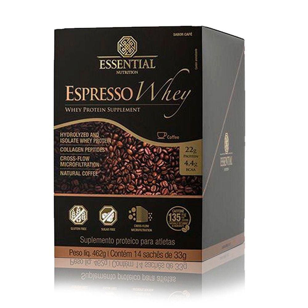 Expresso Whey Display Com 14 Saches 33G Essential Nutrition