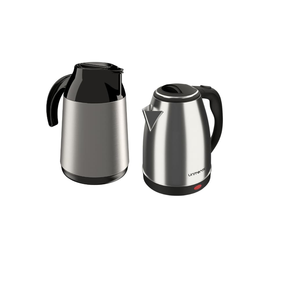 Chaleira elétrica 220V + Garrafa Térmica Inox Berlim 0,6l
