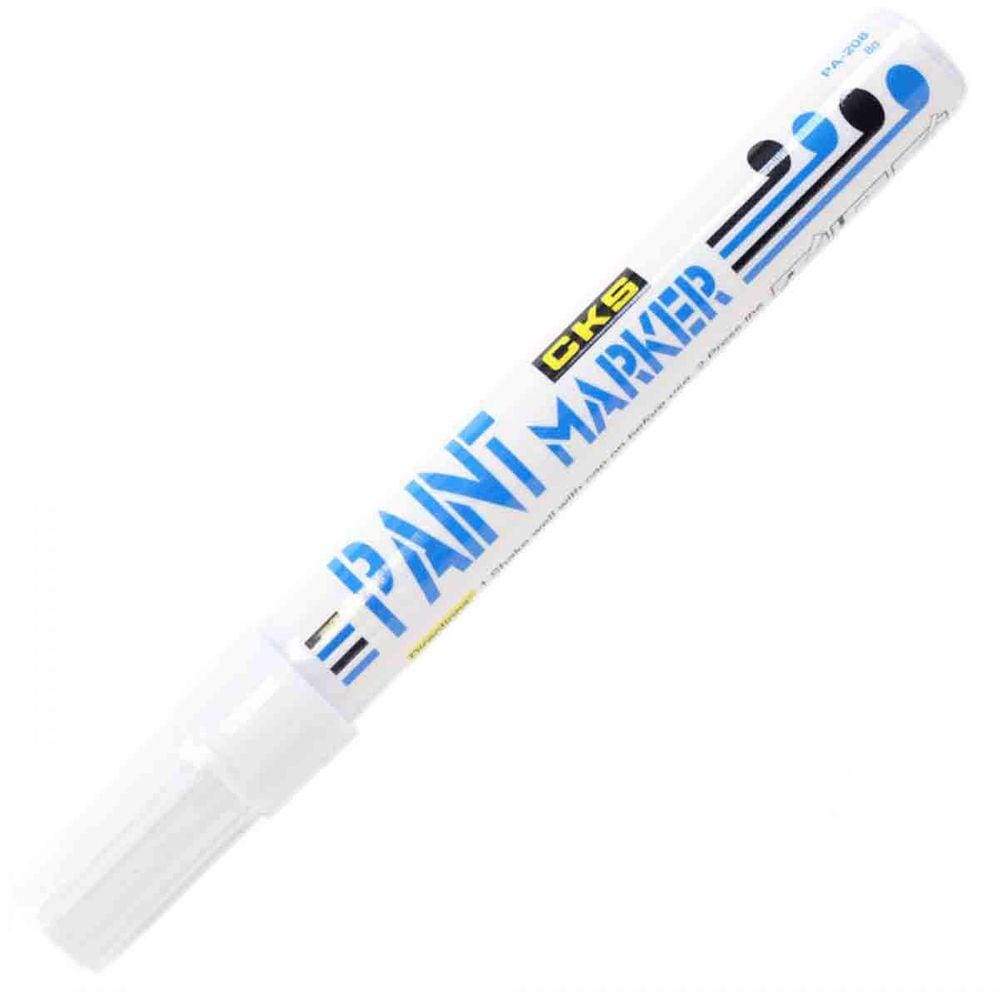 Caneta Permanente Paint Marker Cks Branca