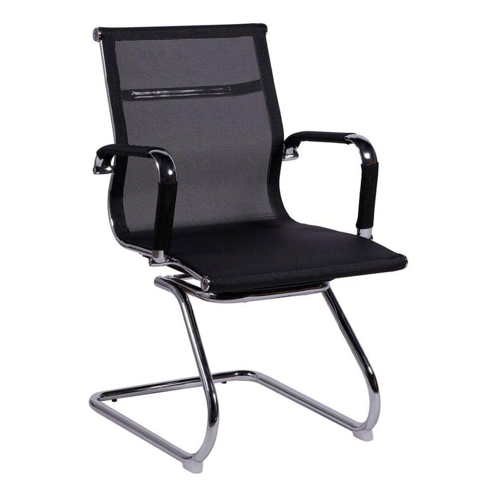 Cadeira de Escritório Noruega Fixa - Preto