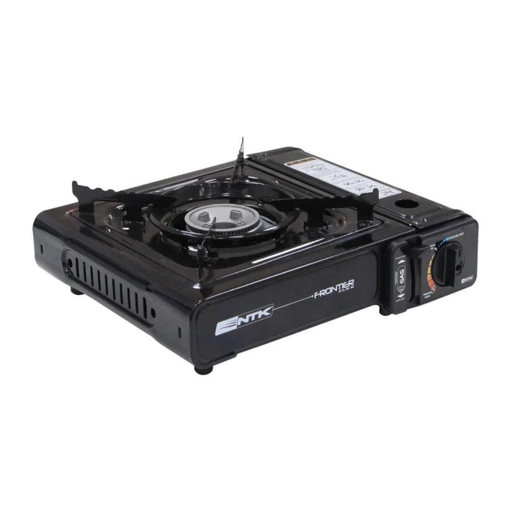 Fogareiro Frontier 3 em 1 NTK Para camping e pesca - Preto
