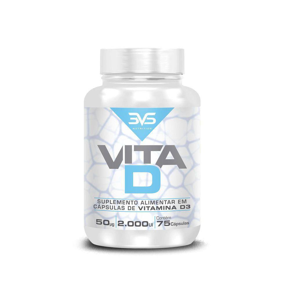 Vitamina D 75 Cápsulas 3Vs Nutrition
