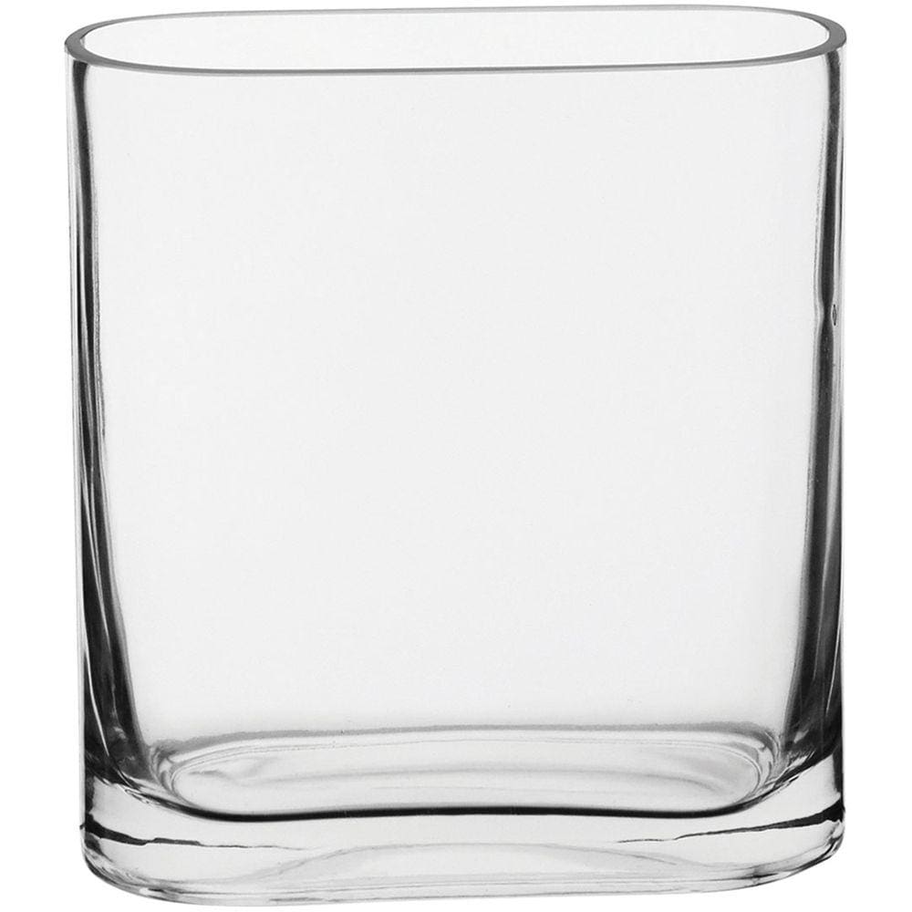 VASO 19x17x8cm VIDRO TRANSP