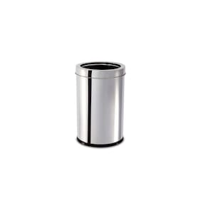 Lixeira inox com aro decorline lixeiras brinox