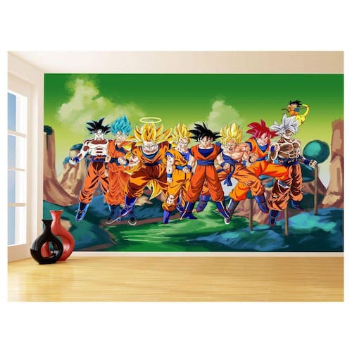 Papel De Parede Dragon Ball Goku | Casas Bahia Papel De Parede Dragon Ball Goku | Casas Bahia