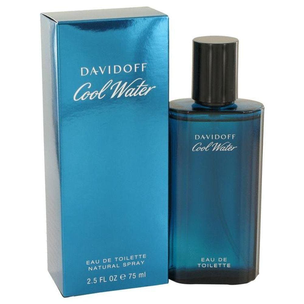 Perfume/col. Masc. Cool Water Davidoff 75 Ml Eau De Toilette