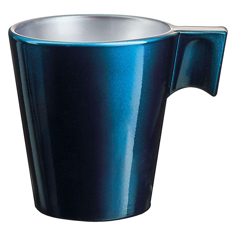 LUMINARC FLASHY XÍCARA EXPRESSO 6x6x6cm 80ml VIDRO TEMPERADO AZUL