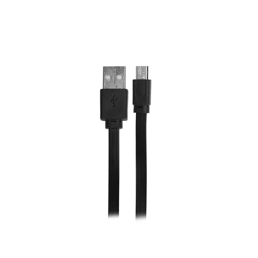 Cabo Micro Usb + Usb A Flat 5+ 018-0042 5Gb 1.20M Preto