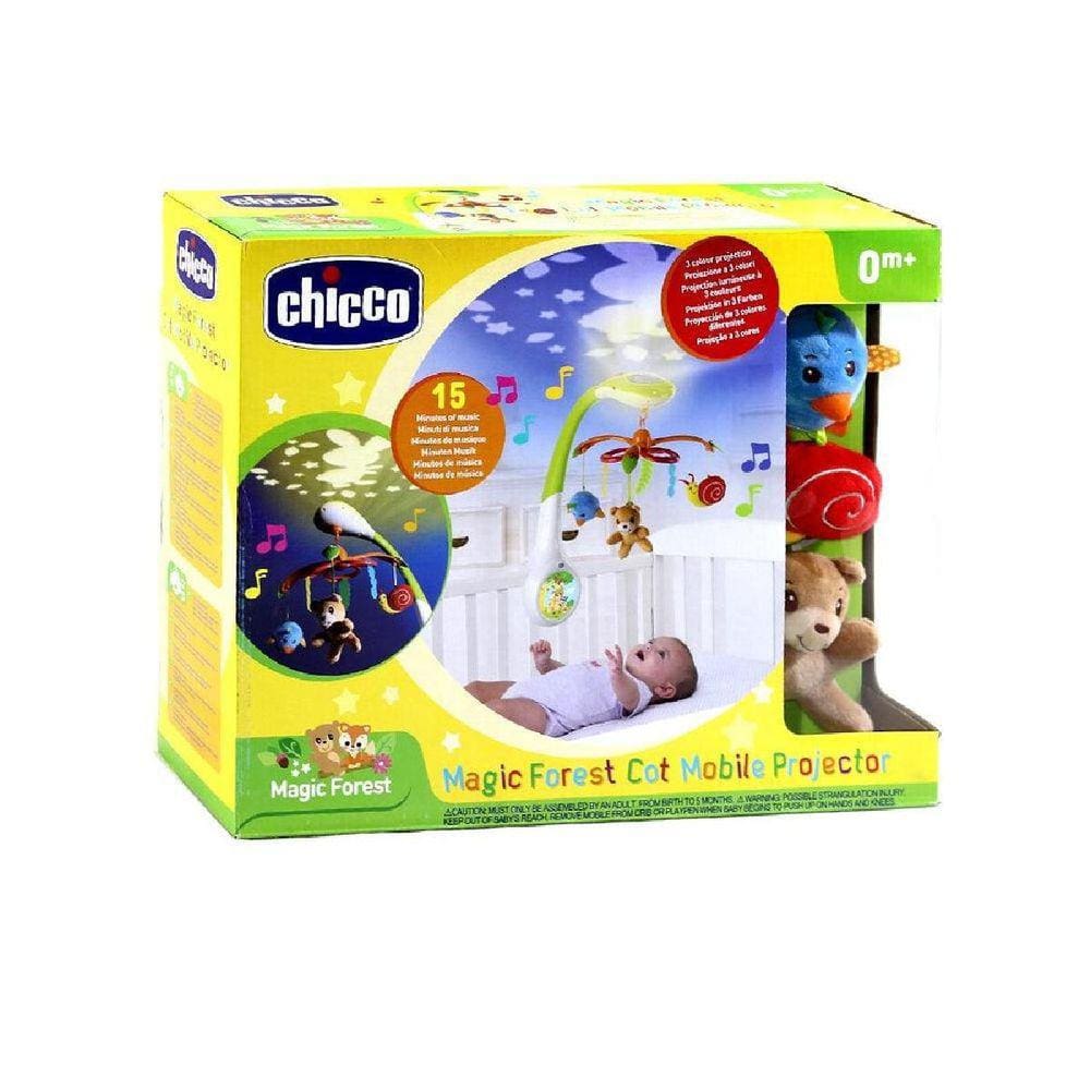 Brinquedo Infantil Projetor Mobile Floresta Magica Chicco