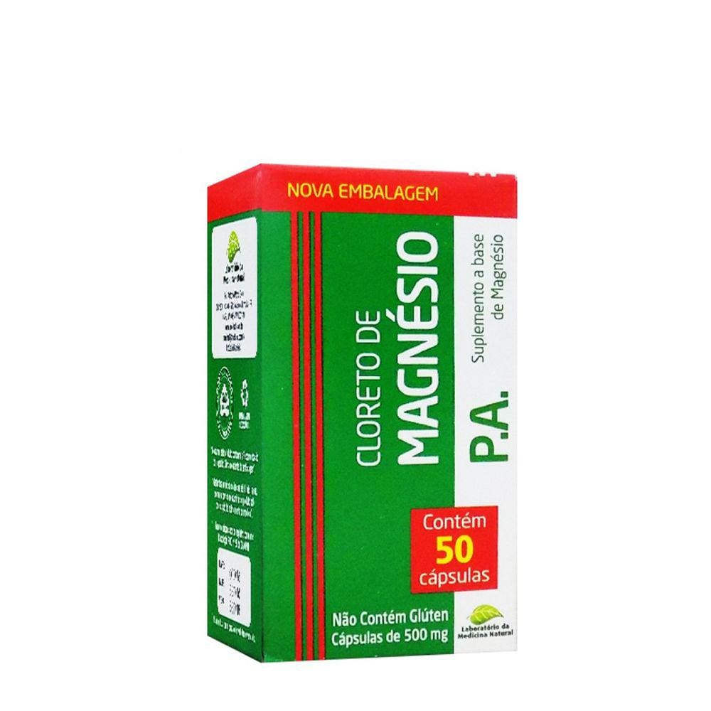 Cloreto de Magnésio P.A 50 Capsulas