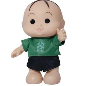 Boneco Cebolinha 24Cm Turma Da Mônica  Baby Brink
