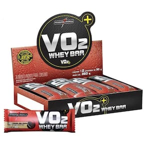 Vo2 Whey Bar Cookies 30G - 12 Unidades - Integralmedica