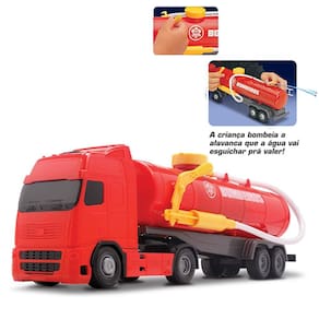 Caminhão de Bombeiro - Solta Água - Voyager - 43 cm - Roma