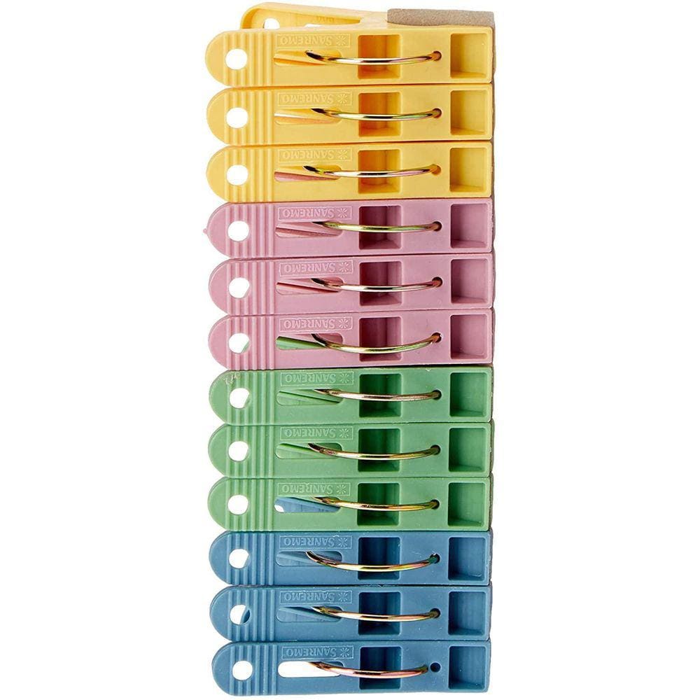 Pregador De Roupas Plástico - Sanremo