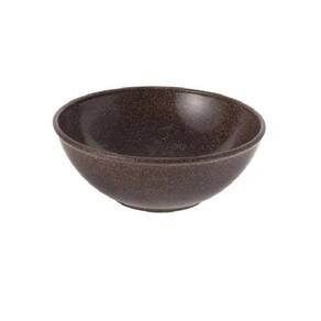 Jogo De 6 Tigelas Cumbuca Média Marrom 700Ml