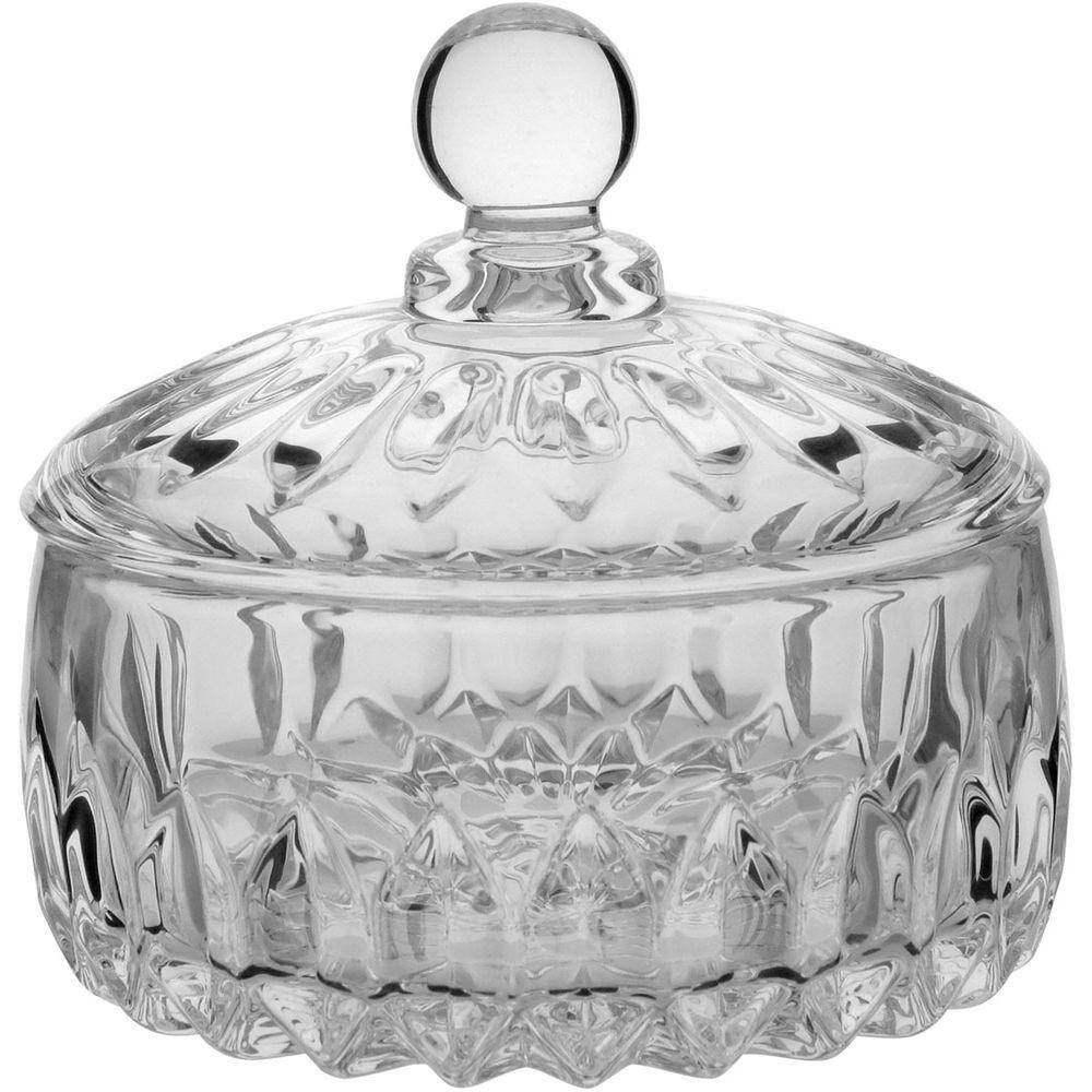 BRICE POTICHE 14x14x14cm VIDRO TRANSP