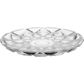 ANDRES CENTRO MESA 3x31x31cm CRISTAL ECO TRANSP