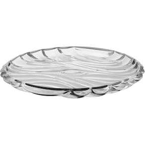 ALISIOS CENTRO MESA 3x32x32cm CRISTAL ECO TRANSP