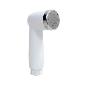 Ducha Manual Higiênica sem Gatilho Disparador ABS Branco