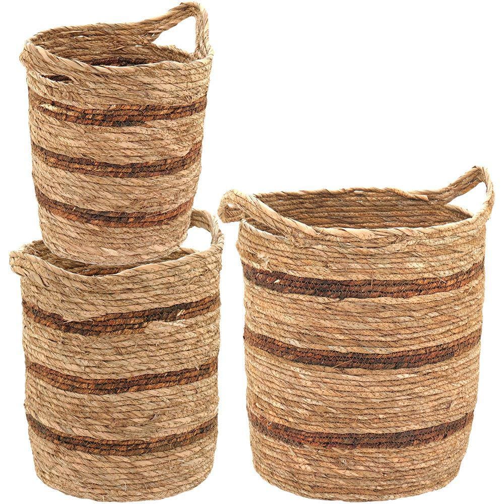 Tirta Cesta Fibra Natural 3Pç