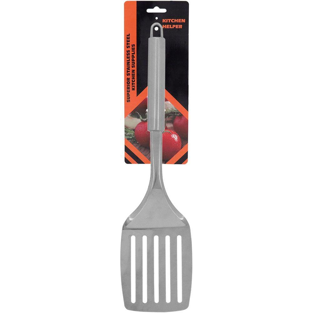 TASTY ESPÁTULA VAZADA 33x8x8cm INOX PRATA