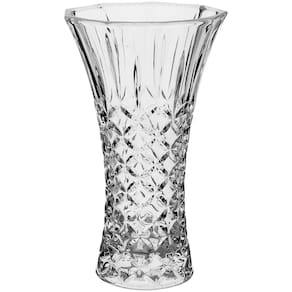 LORETTA VASO 24x14x14cm VIDRO TRANSP