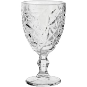 ALLY TAÇA ÁGUA 17x9x9cm 300ml VIDRO TRANSP 6PÇ