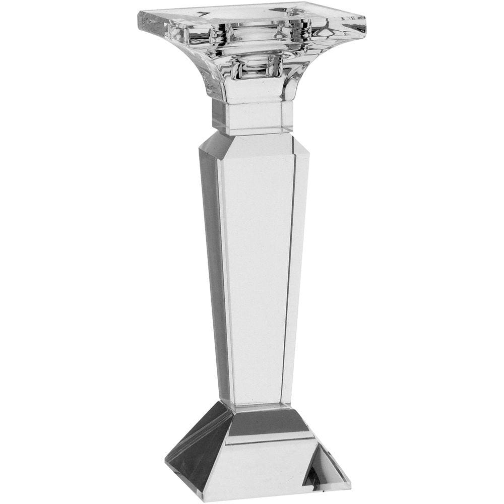 ESPECTRUM CASTIÇAL 20x7x7cm CRISTAL TRANSP