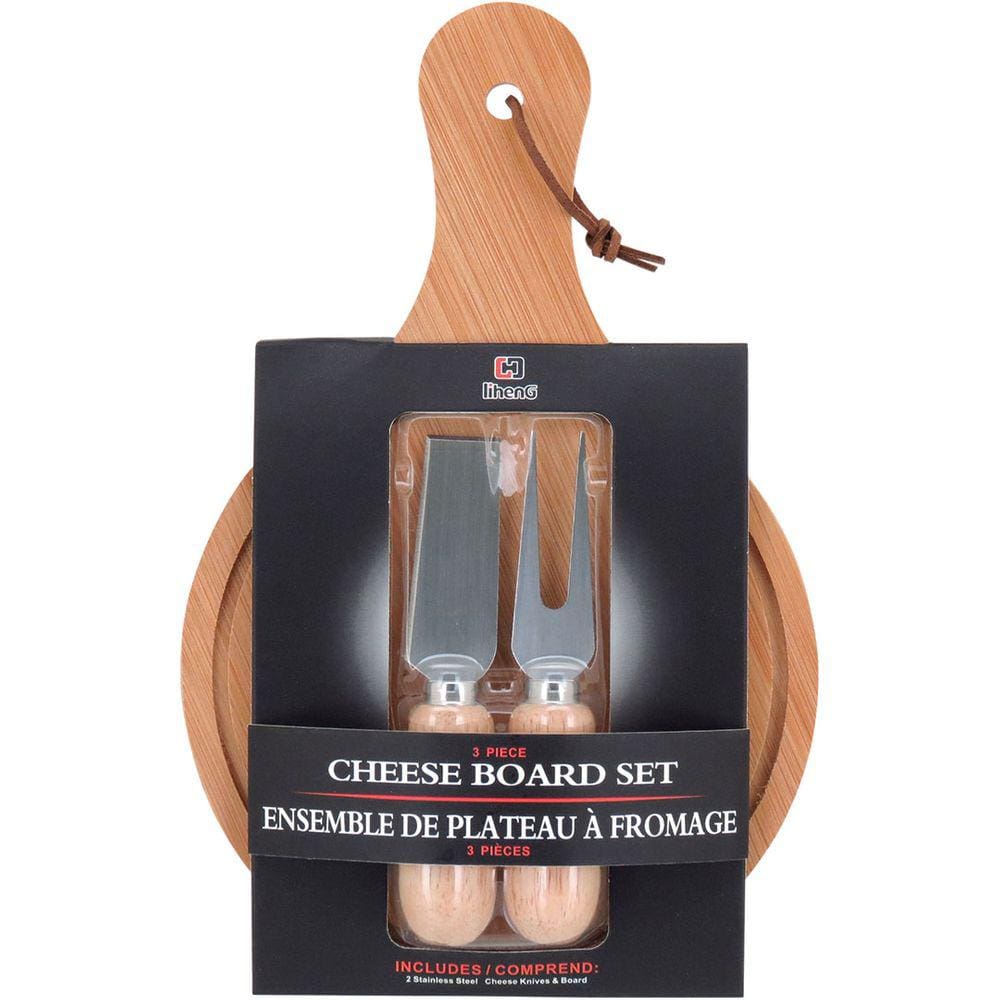 Cheesy Jg P/ Queijo Bambu Natural 3Pç