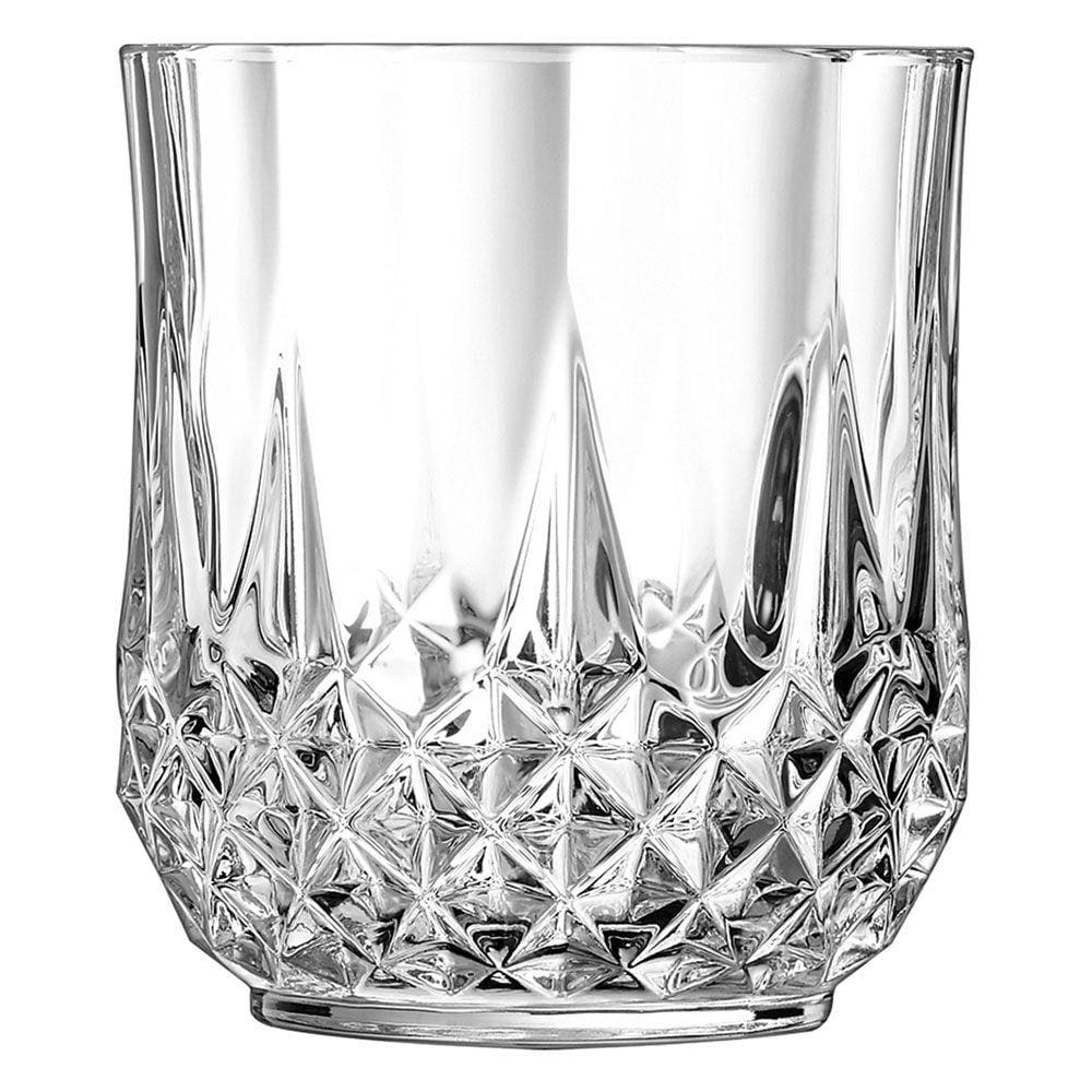 LONGCHAMP COPO UÍSQUE 10x8x8cm 320ml CRISTAL TRANSP 6PÇ