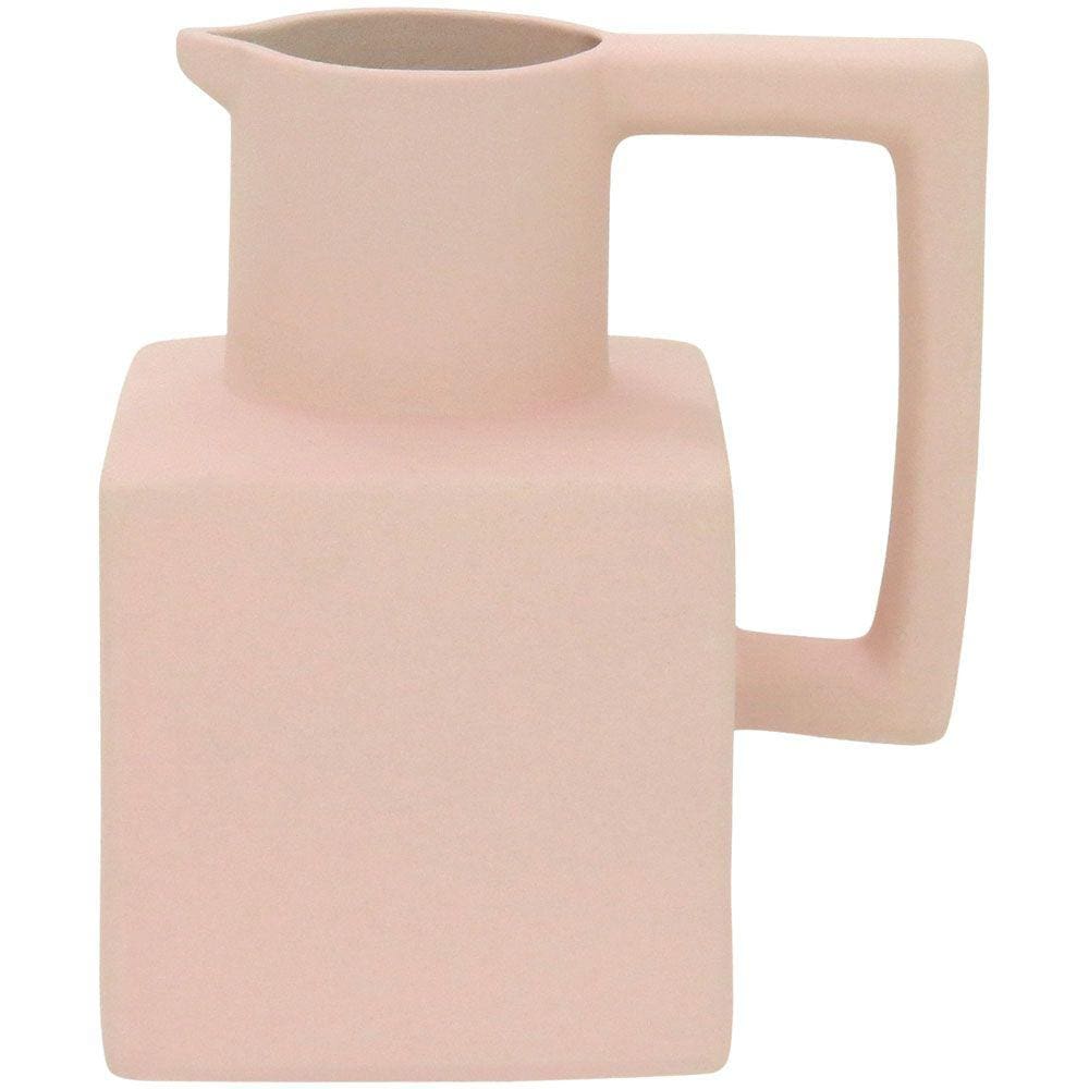 SHAPE VASO 14x13x10cm CERÂMICA ROSA