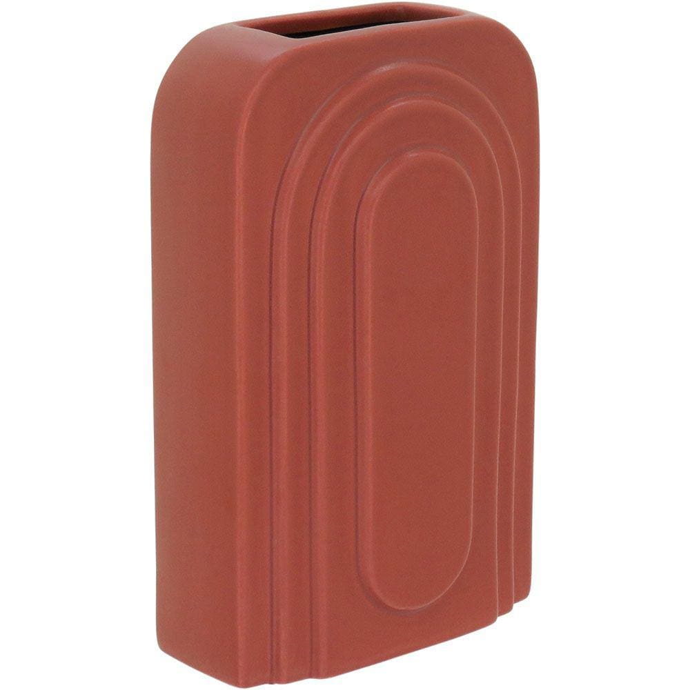OPALA VASO 24x15x9cm CERÂMICA CORAL