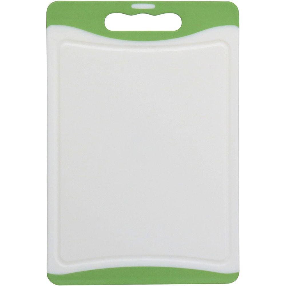TÁBUA CULINÁRIA 1x36x25cm PLÁSTICO VERDE ANTIDERRAPANTE