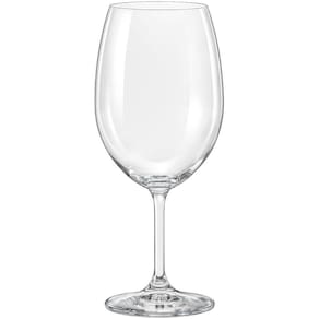 BOHEMIA LARA TAÇA ÁGUA 22x10x10cm 540ml CRISTAL TRANSP 6PÇ