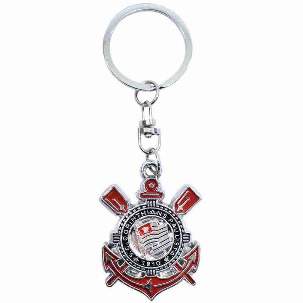 Chaveiro Metal Brasão - Corinthians