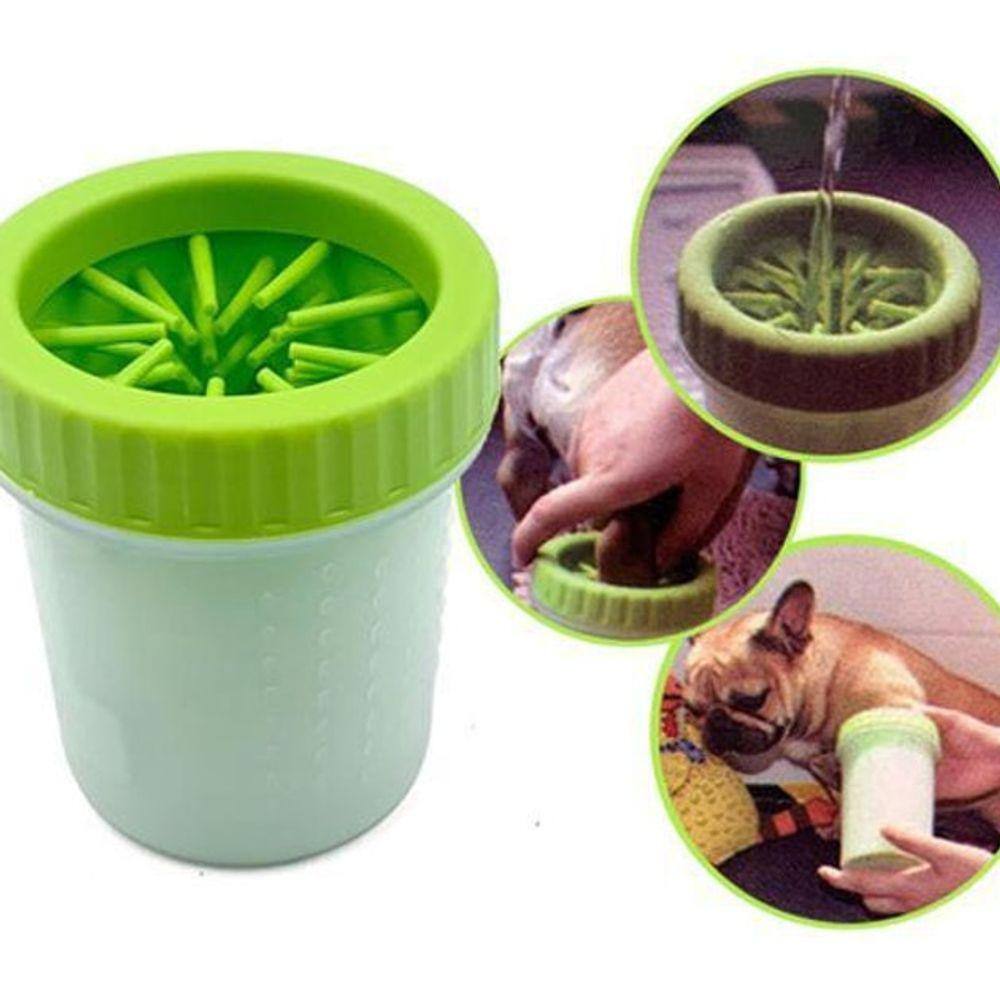 Copo Lava Patas Para Pet Silicone 11Cm Colors