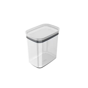 Pote Organizador Hermético Retangular Block 1,5L Branco