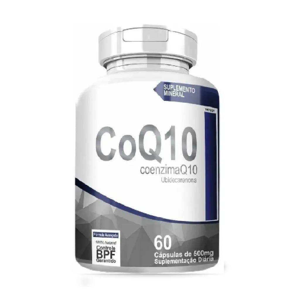 Coenzima Q10 500mg 60 Cápsulas - 4 Elementos