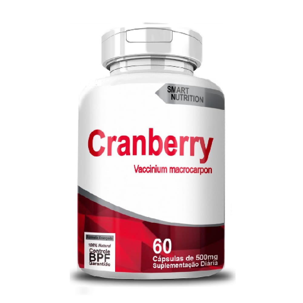 Cranberry 500mg 60 Cápsulas - 4 Elementos