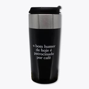 Copo Para Viagem Slim - Patrocionado Por Café - ZC 10024293