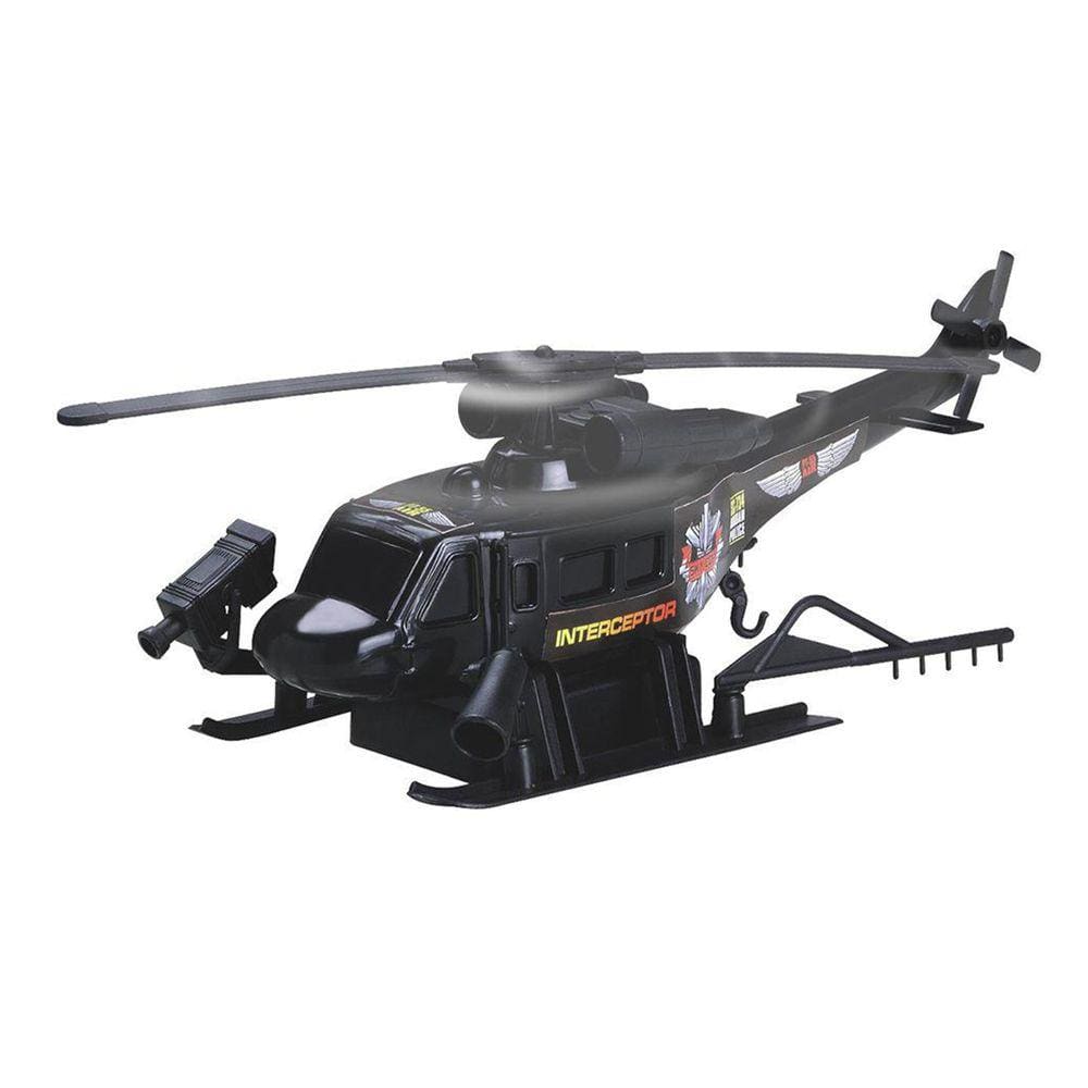 Helicóptero Sky Cop Preto - Cardoso