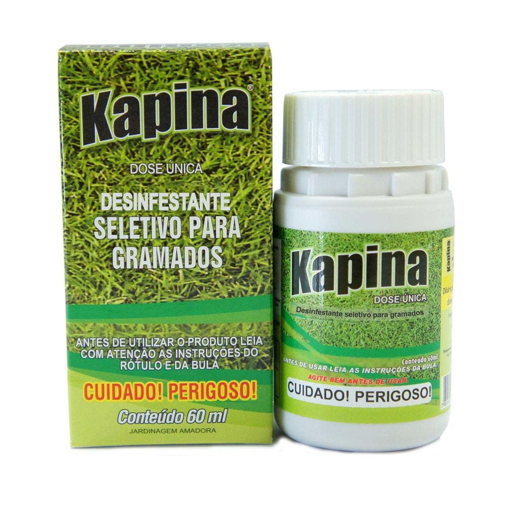 Controla Tiririca Em Qualquer Gramado Kapina 60Ml