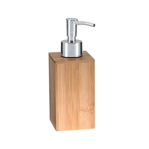 Porta Sabonete Líquido Bambu Eco Prime Saboneteira 350ml - Yangzi